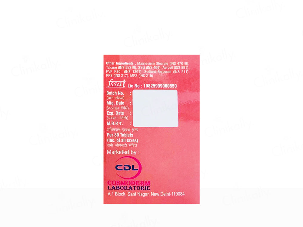 Glu-C-Forte Skin Supplement Tablet