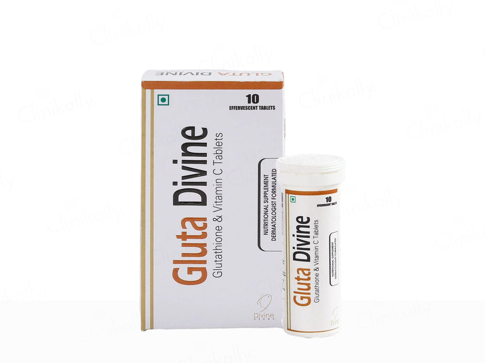 Gluta Divine Glutathione & Vitamin C Effervescent Tablet