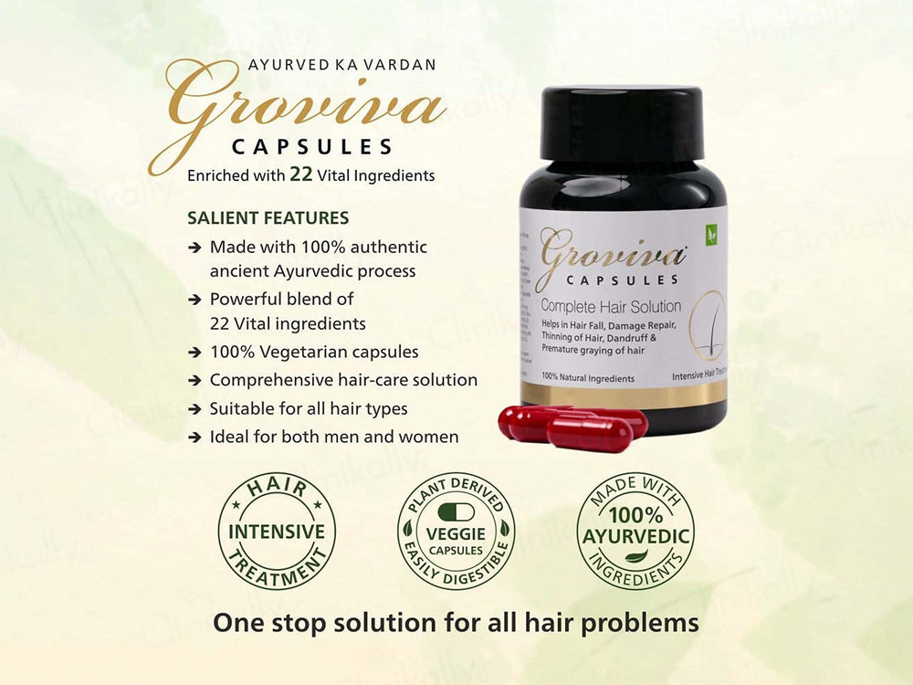 Groviva Complete Hair Solution Capsule