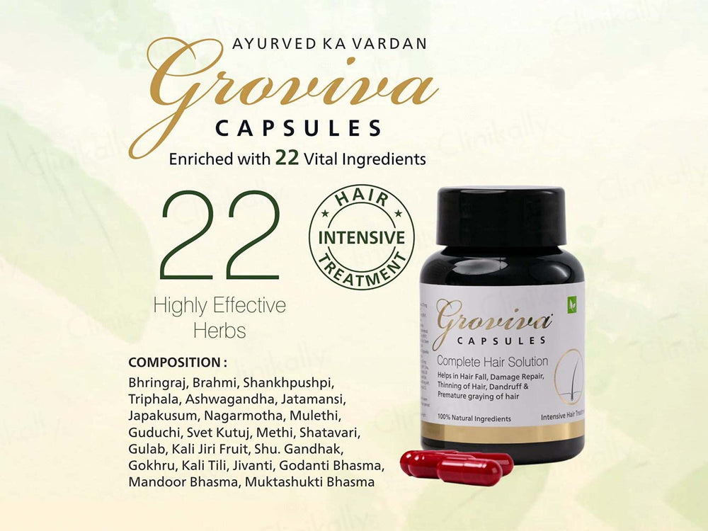 Groviva Complete Hair Solution Capsule