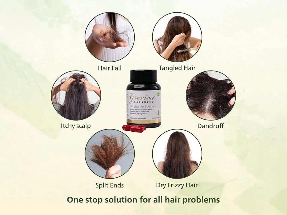 Groviva Complete Hair Solution Capsule