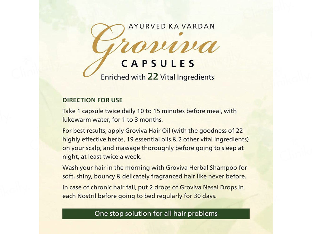 Groviva Complete Hair Solution Capsule