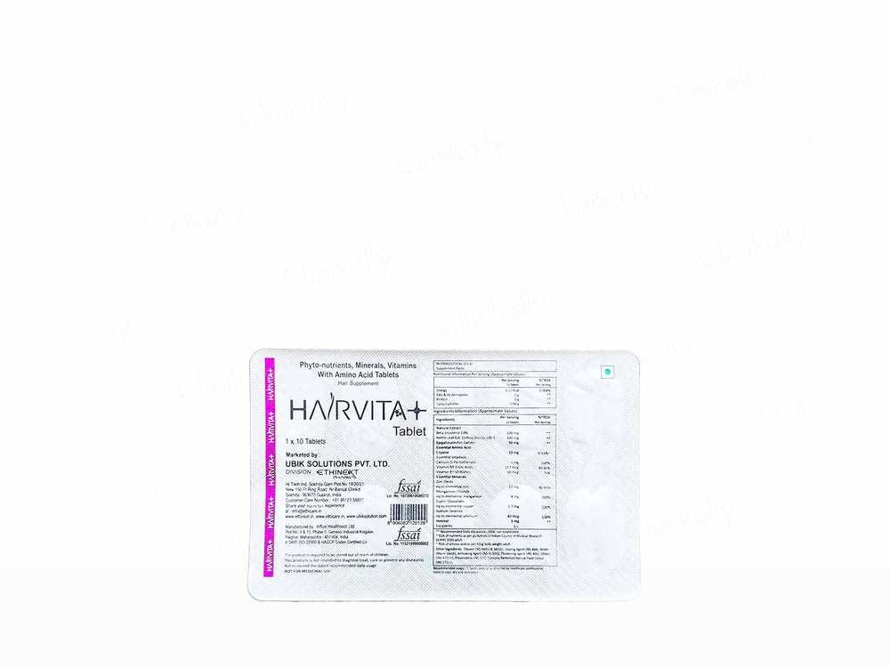 Hairvita Plus Vitamins & Minerals Tablet