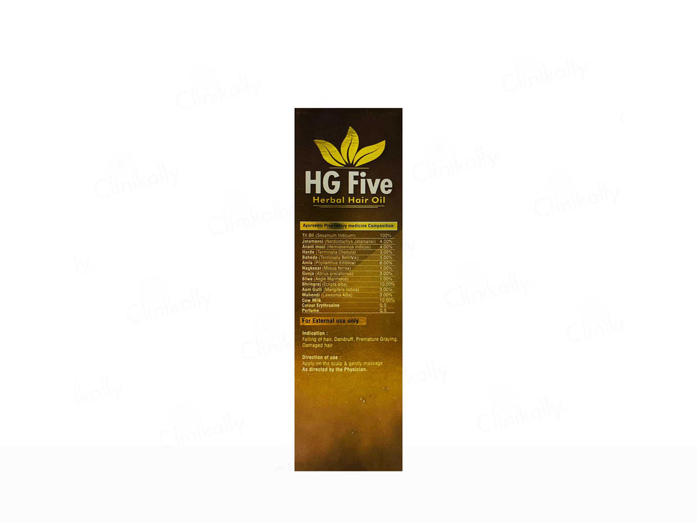 HG Five Herbal Hair Oil