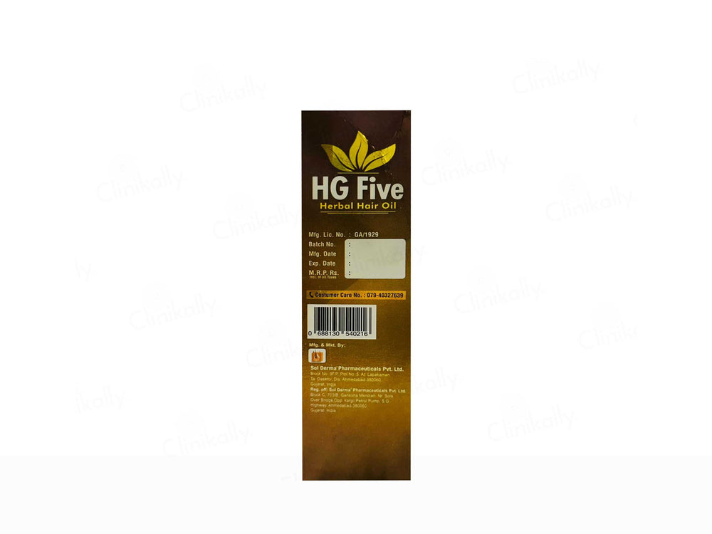 HG Five Herbal Hair Oil