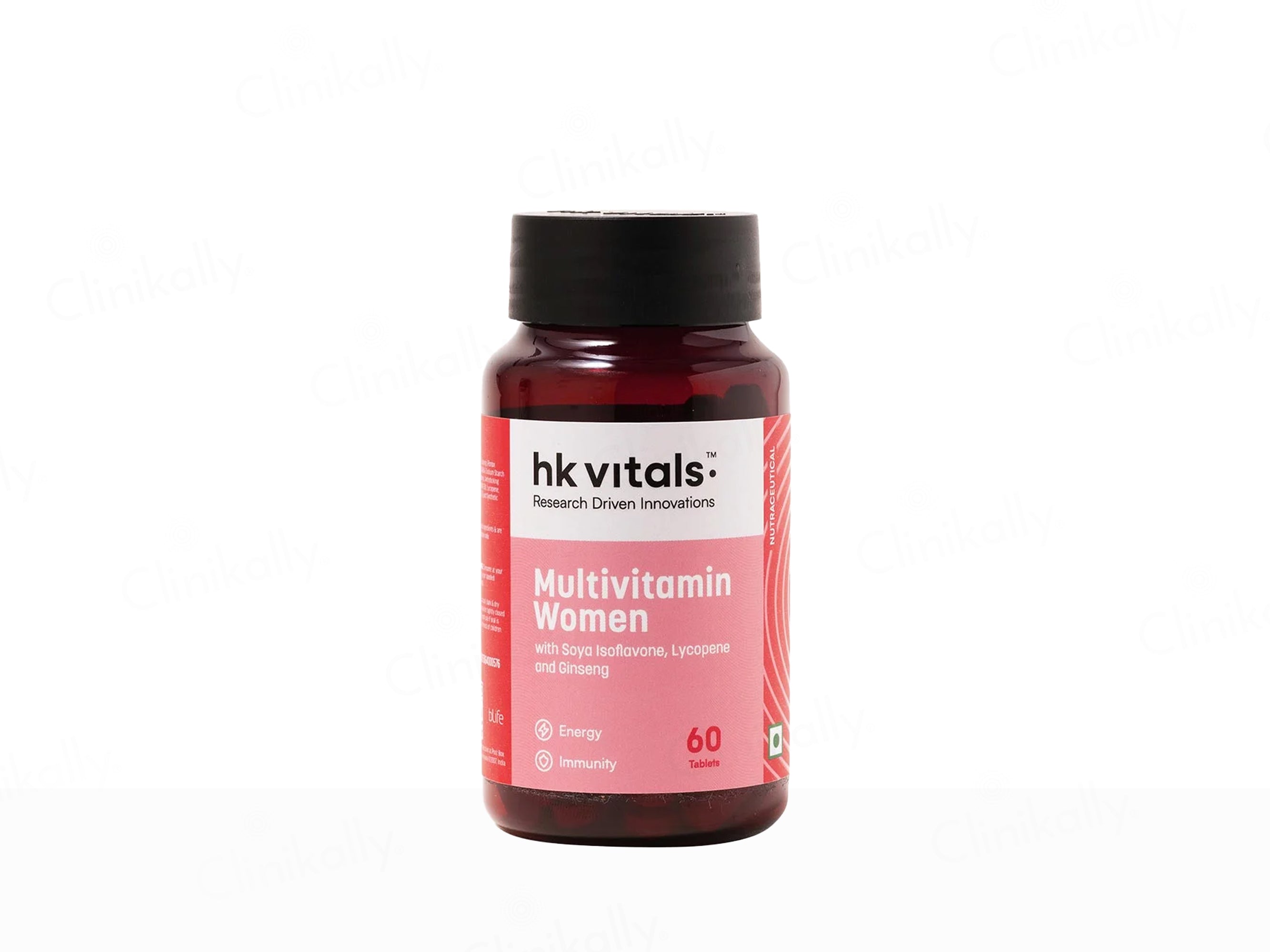 HK Vitals Multivitamin With Soya-Isoflavones, Lycopene & Ginseng Extract Tablet For Women