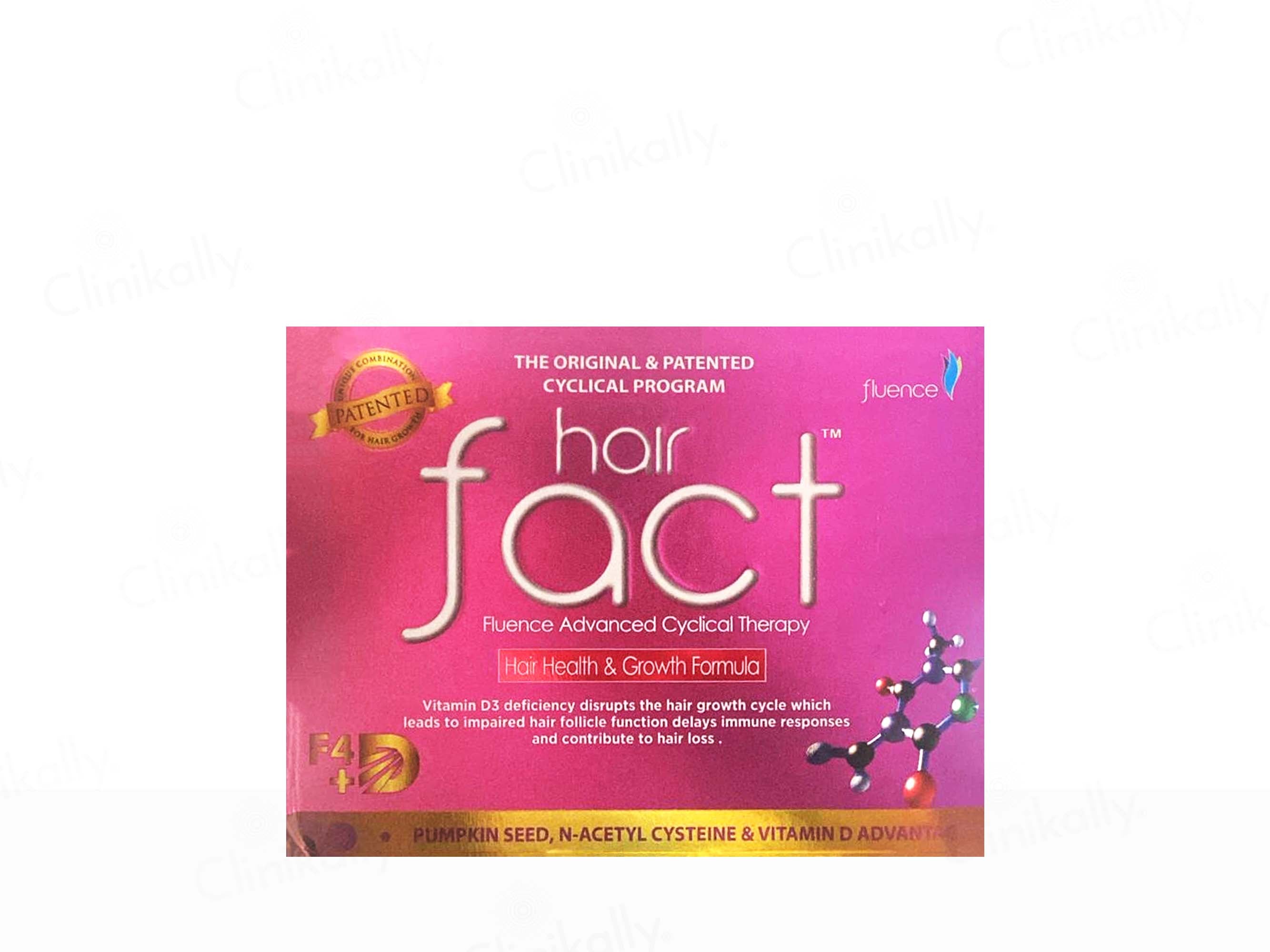 Hair Fact Fluence Advanced Cyclical Therapy (Women) F4+D