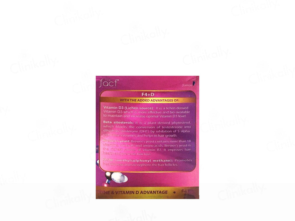 Hair Fact Fluence Advanced Cyclical Therapy (Women) F4+D