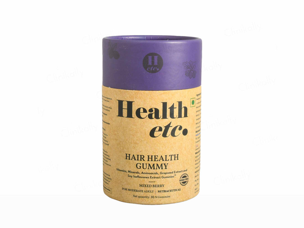 Health Etc Hair Health Gummy - Mixed Berry Flavour