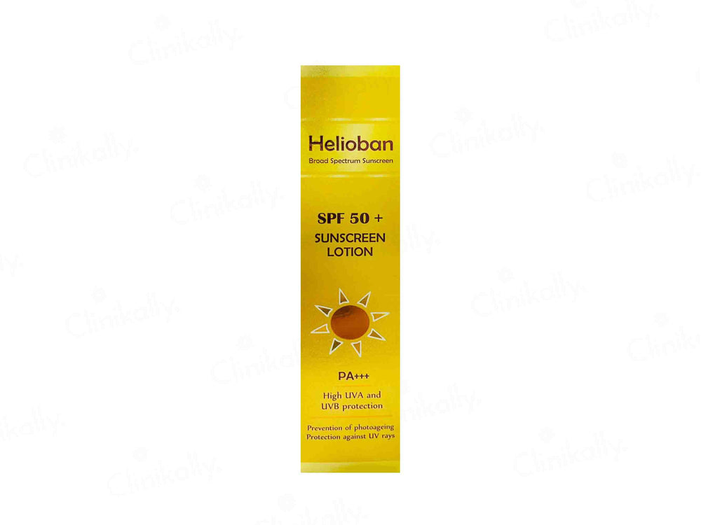 Helioban Sunscreen Lotion SPF 50+ PA+++