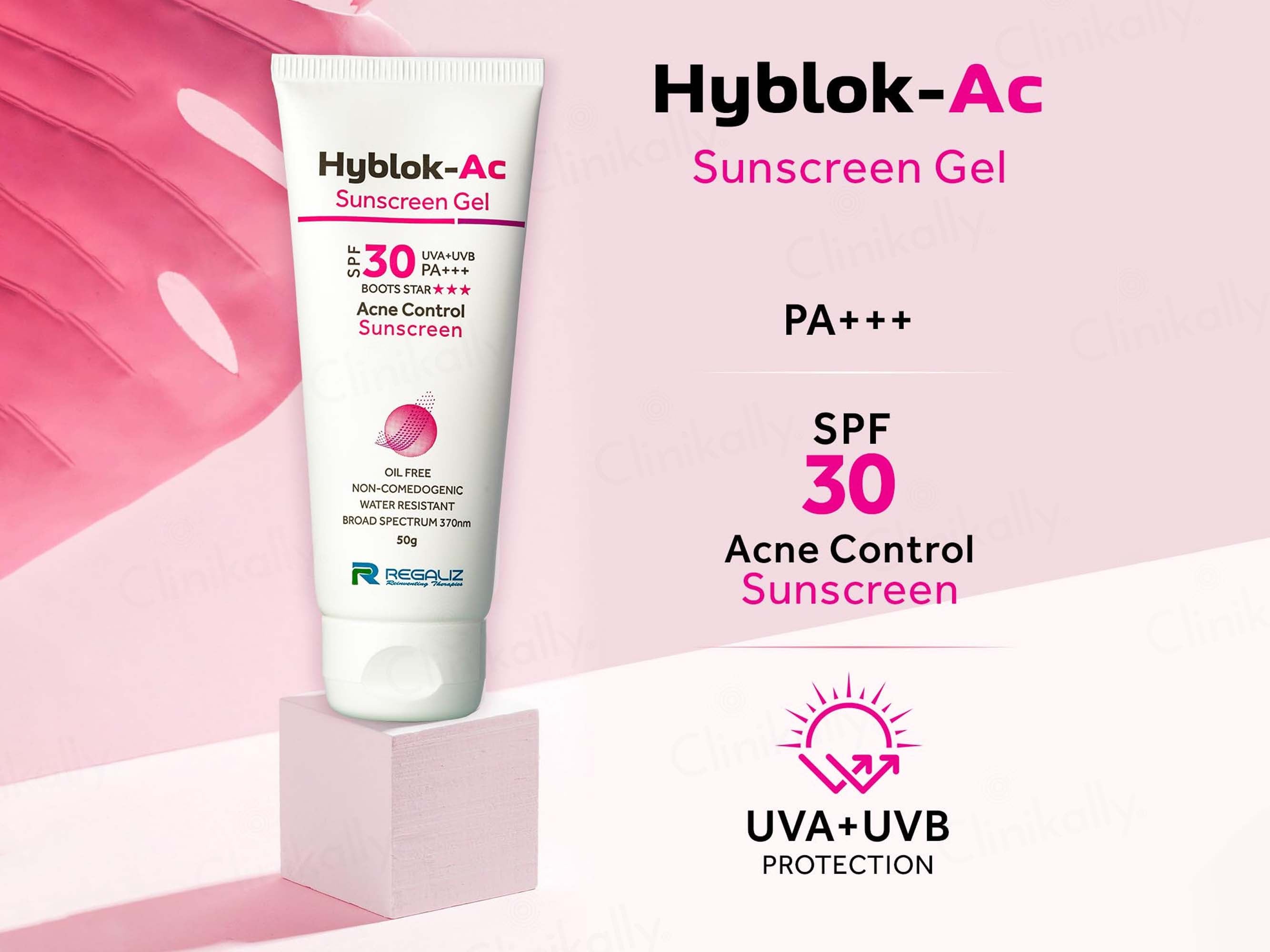 Hyblok-AC Acne Control Sunscreen Gel SPF 30 PA+++