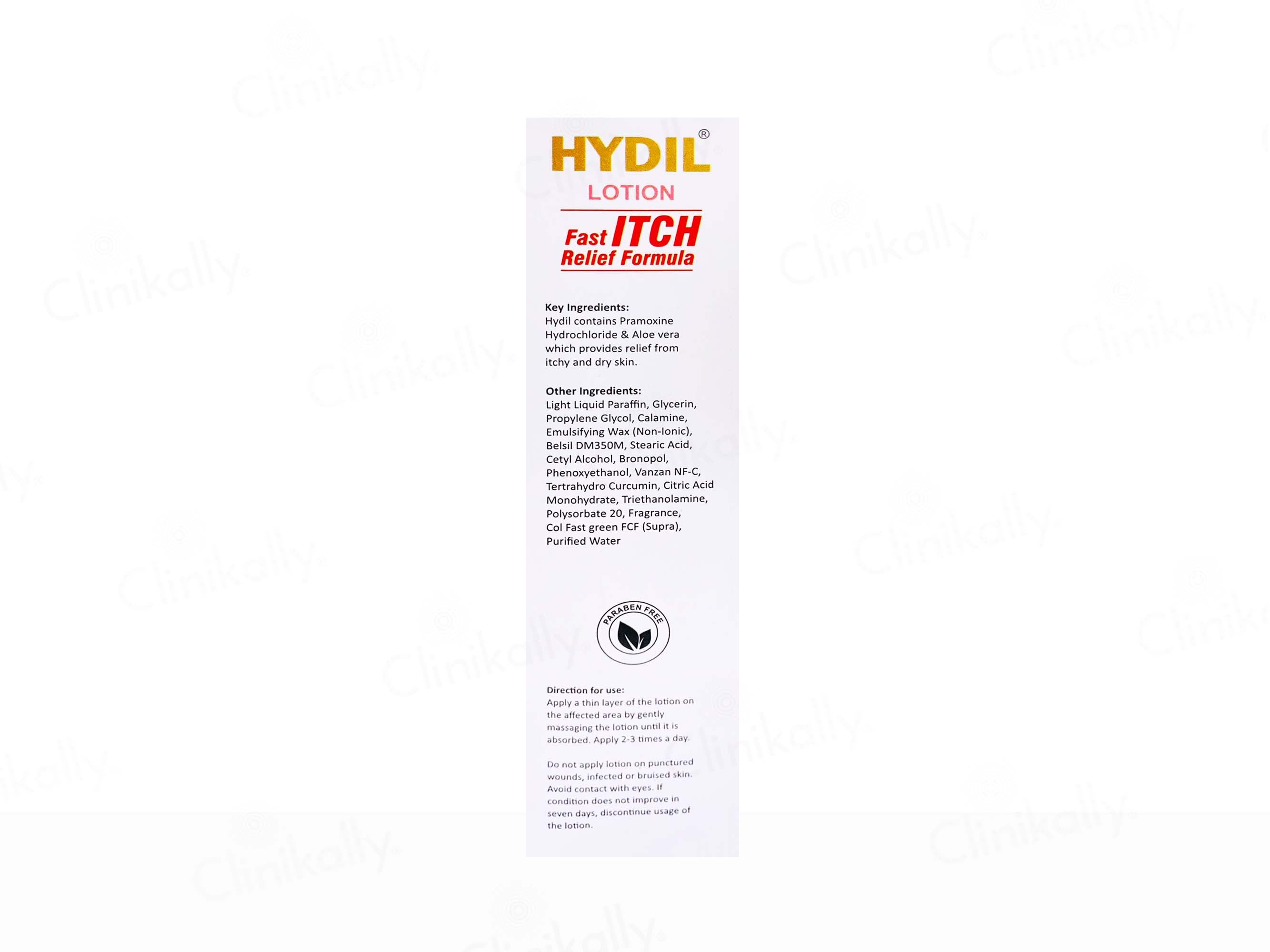 Hydil Itch Relief Lotion