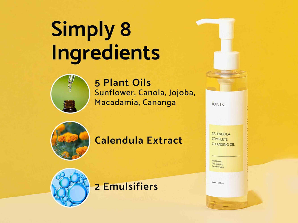 IUNIK Calendula Complete Cleansing Oil