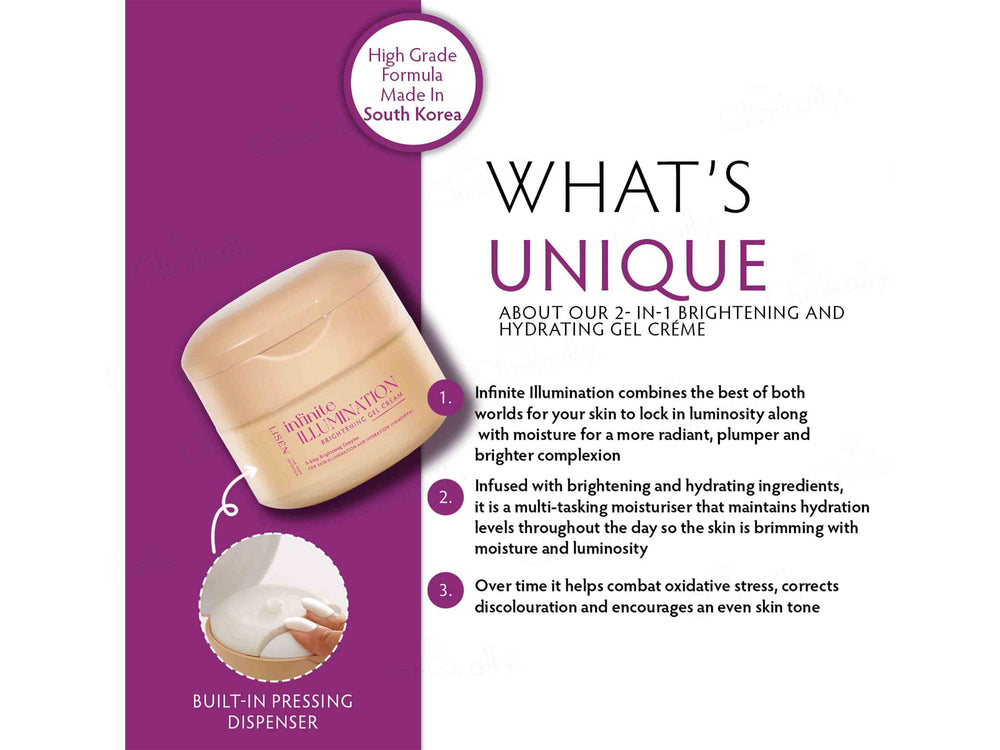 LISEN Infinite Illumination Brightening Gel Cream