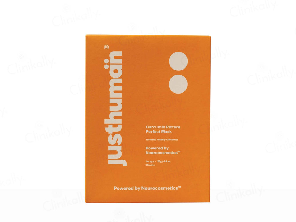 Justhuman Curcumin Picture Perfect Mask