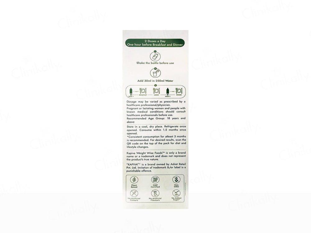 Kapiva Get Slim Juice For Weight Management