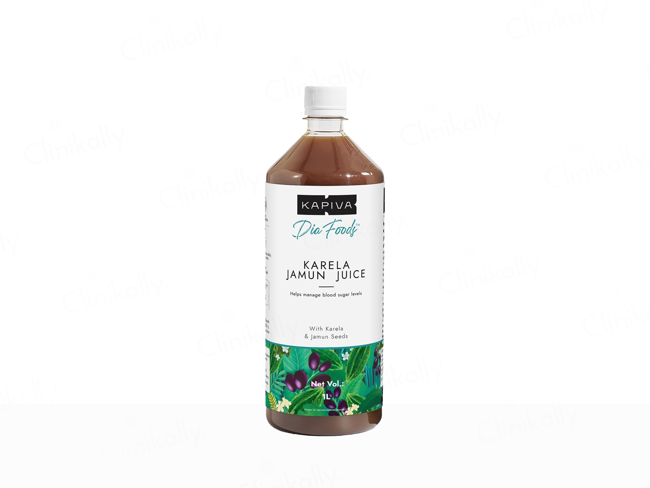 Kapiva Karela Jamun Juice For Blood Sugar Levels Management