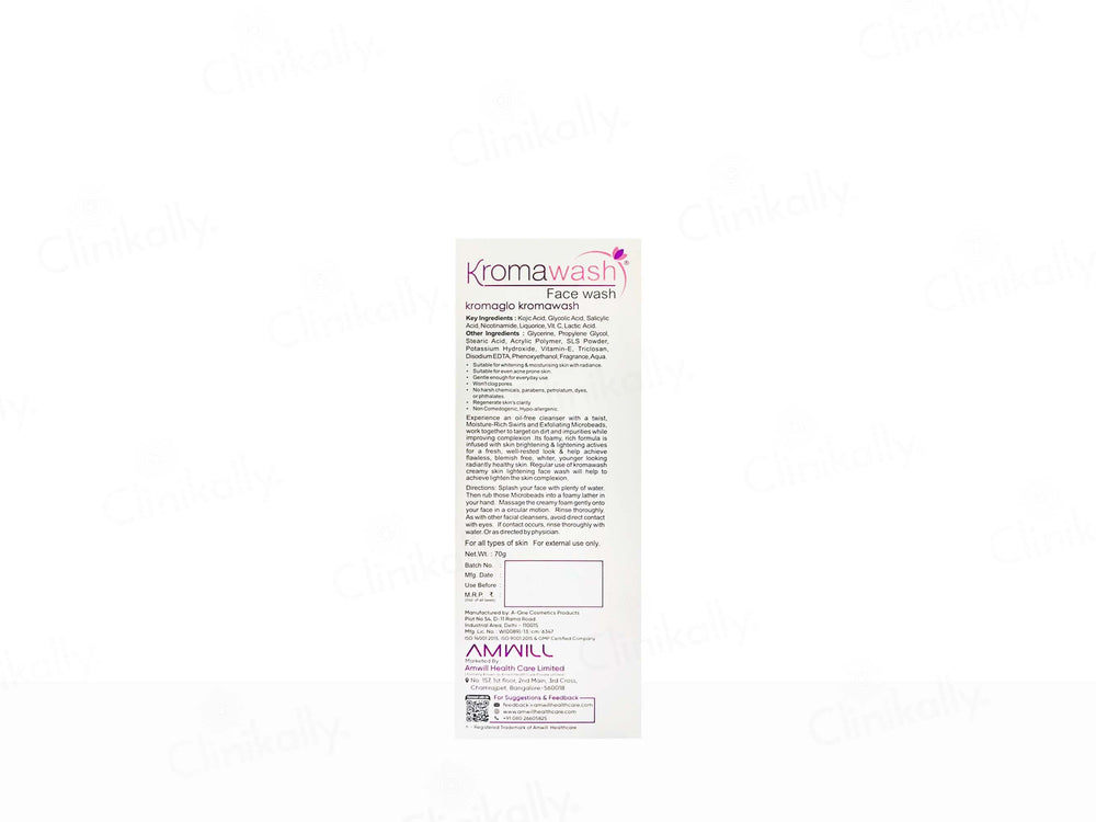 Kromaglo Kromawash Face Wash