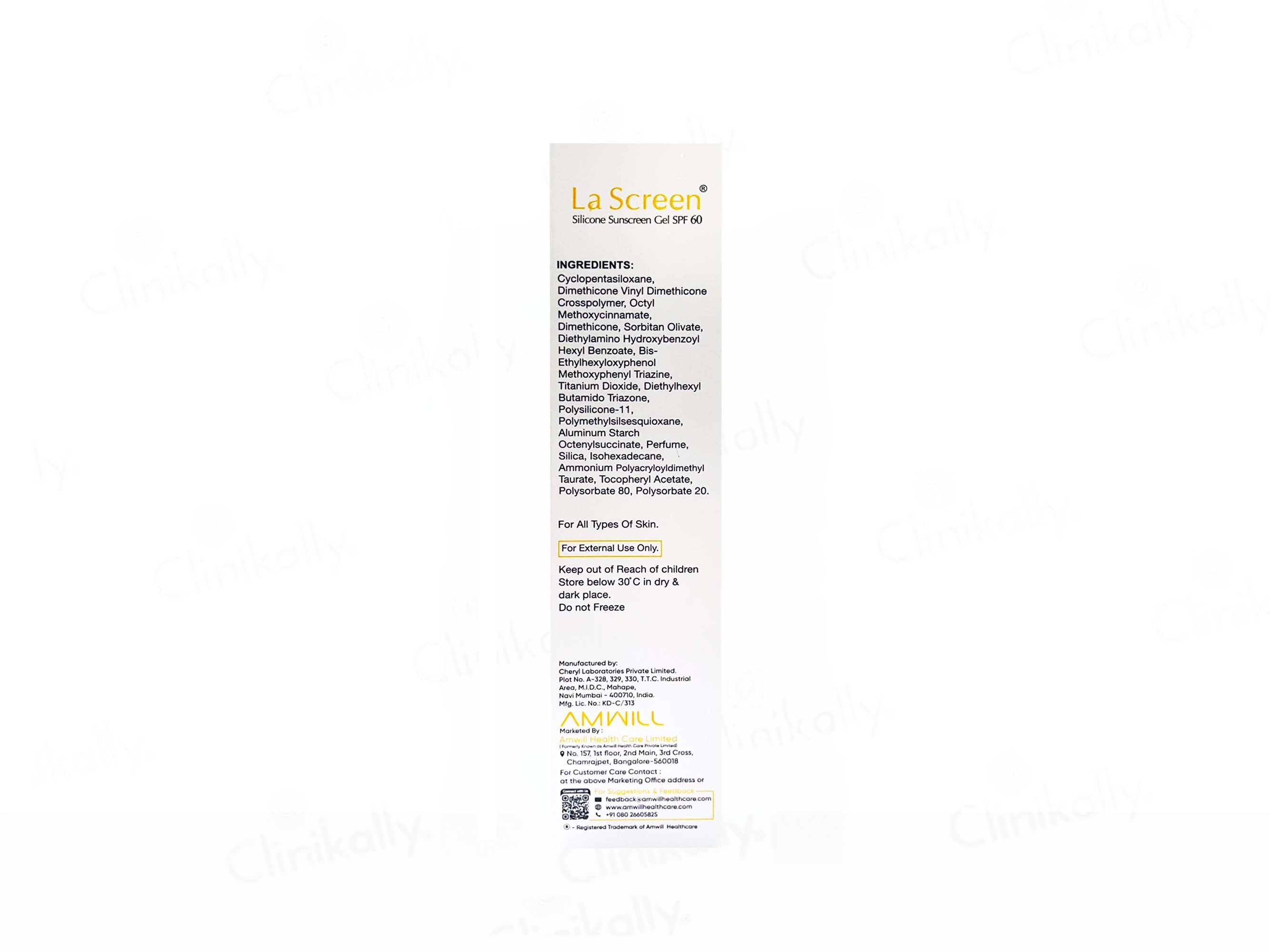 La Screen Ultra Silicone Sunscreen Gel SPF 60 PA+++