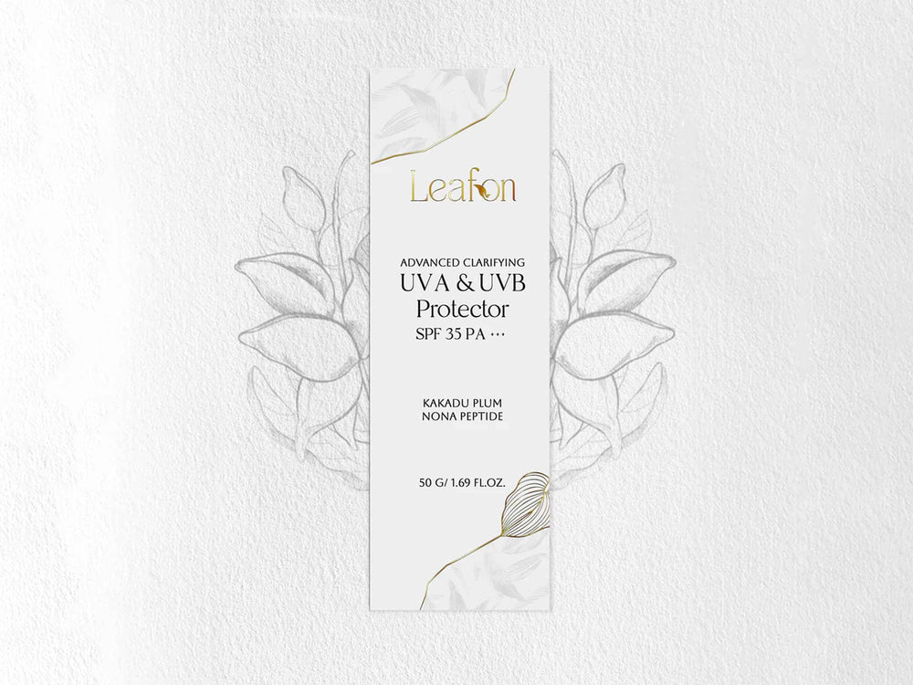 Leafon Advanced Clarifying UVA & UVB Protector Sunscreen SPF 35 PA+++