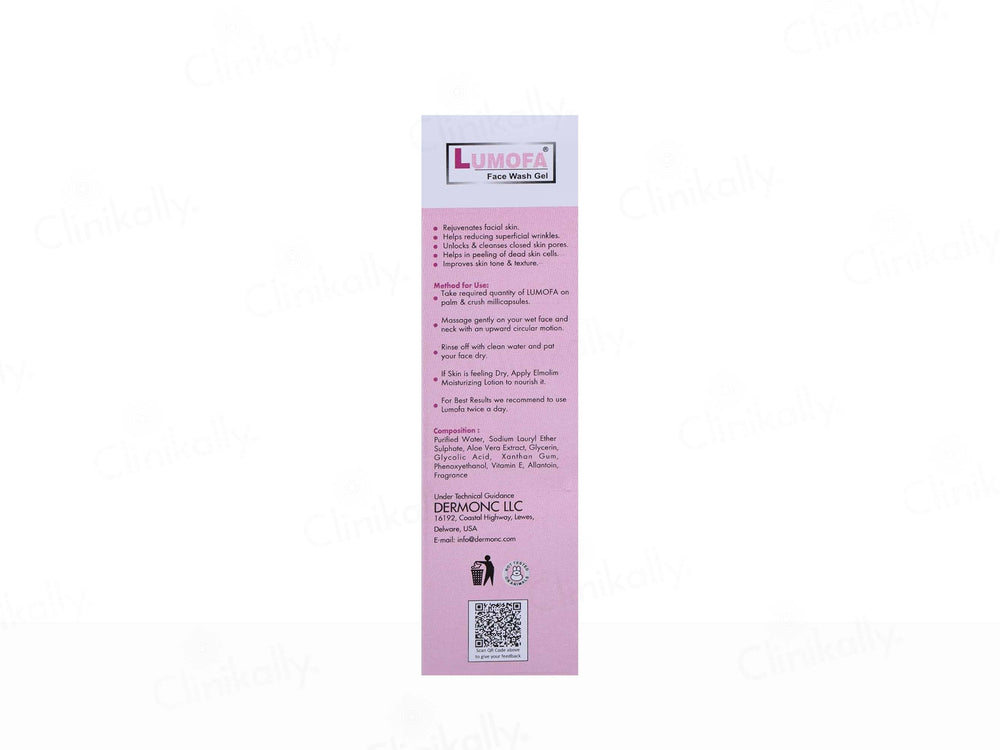 Lumofa Rejuvenating Face Wash Gel