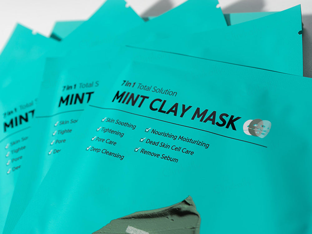 Barulab 7 in 1 Total Solution Mint Clay Sheet Mask