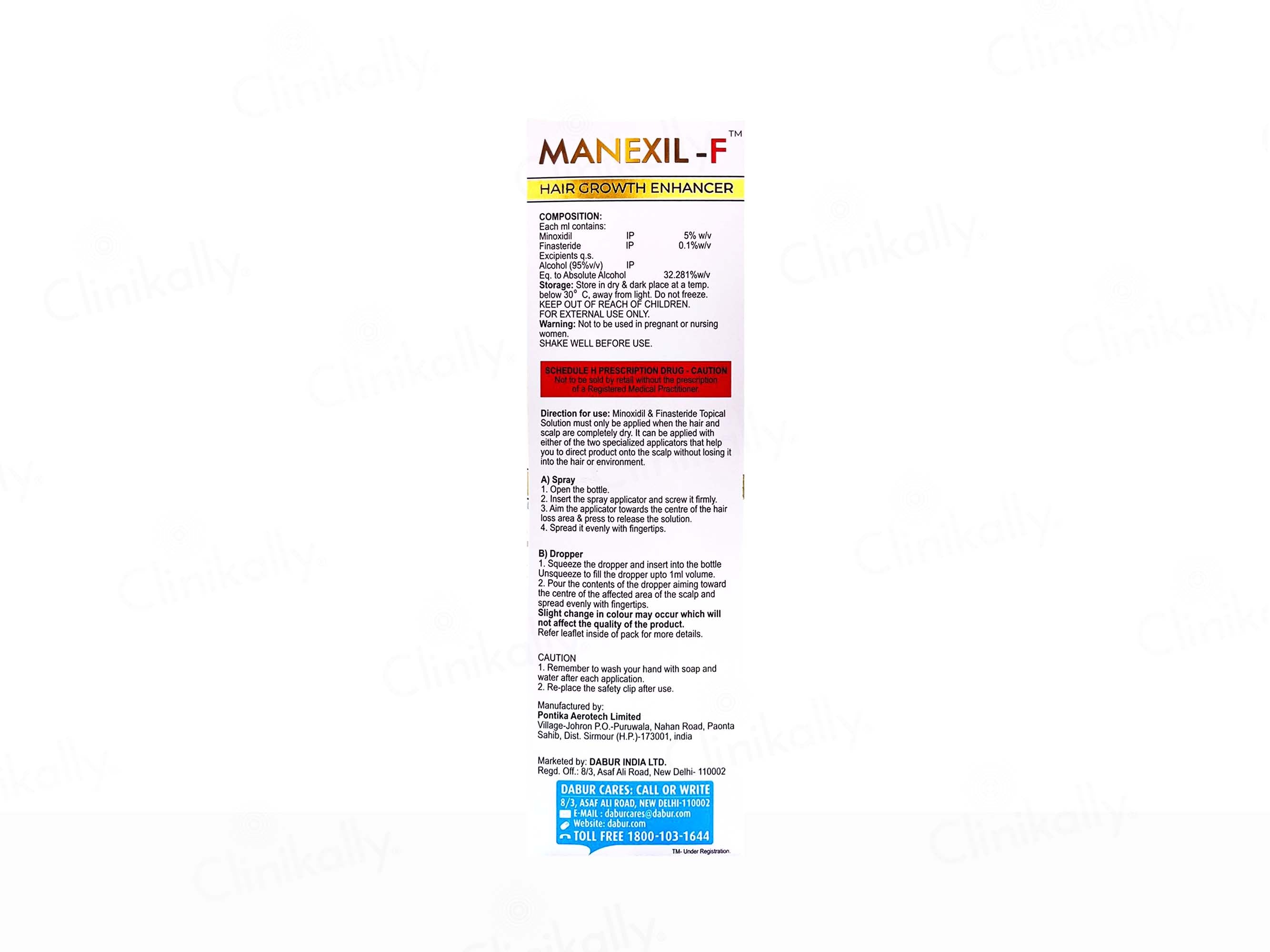 Manexil-F Topical Solution