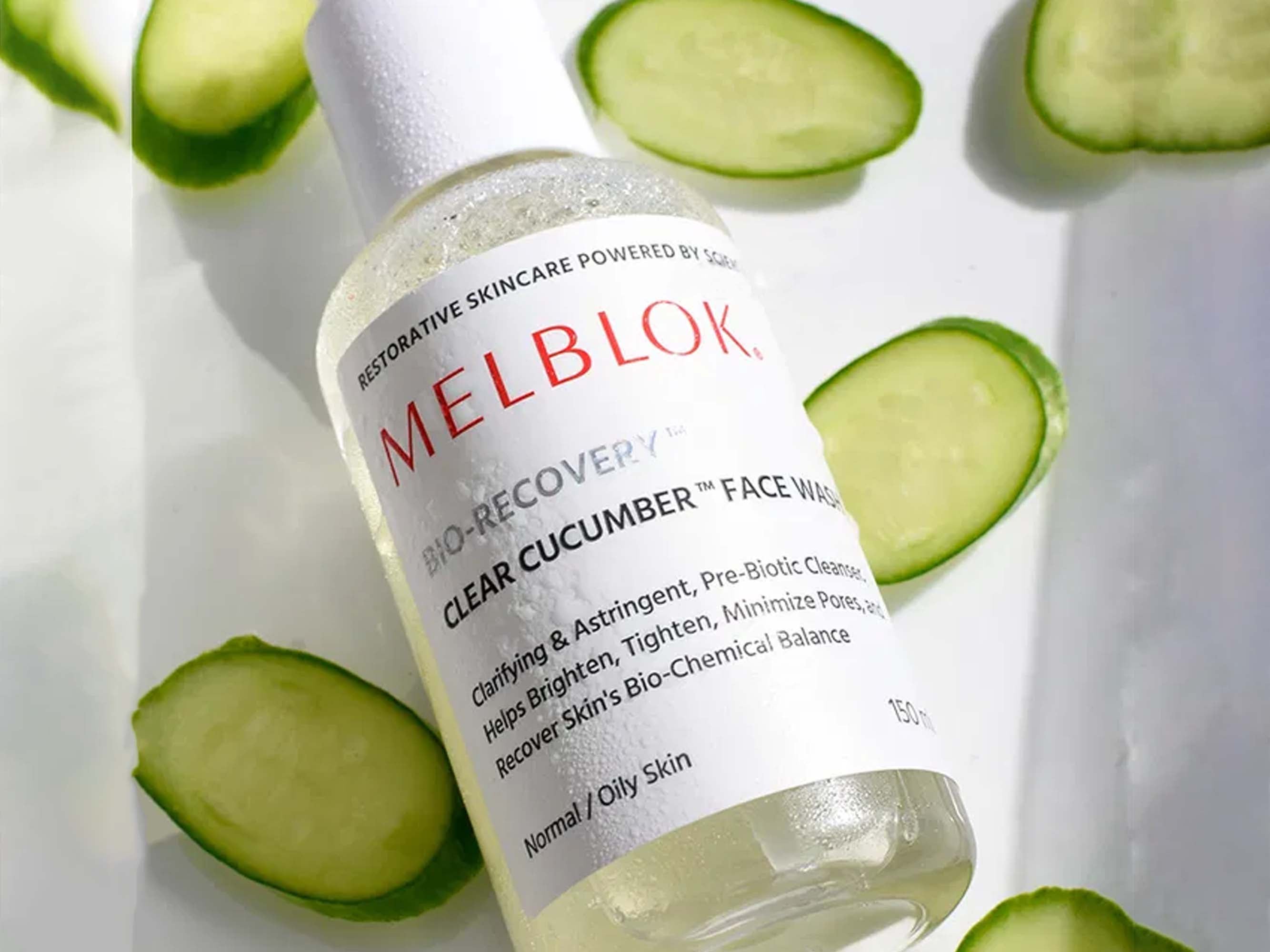 Melblok Bio-Recovery Clear Cucumber Face Wash