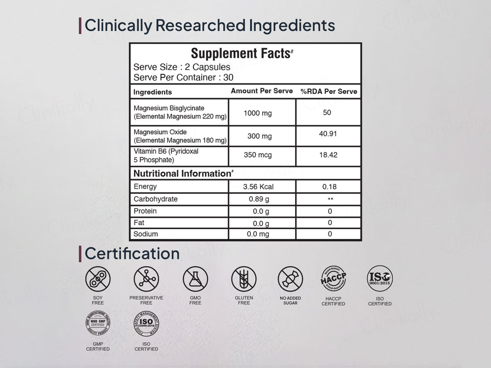 Miduty Chelated Magnesium Relax Capsule