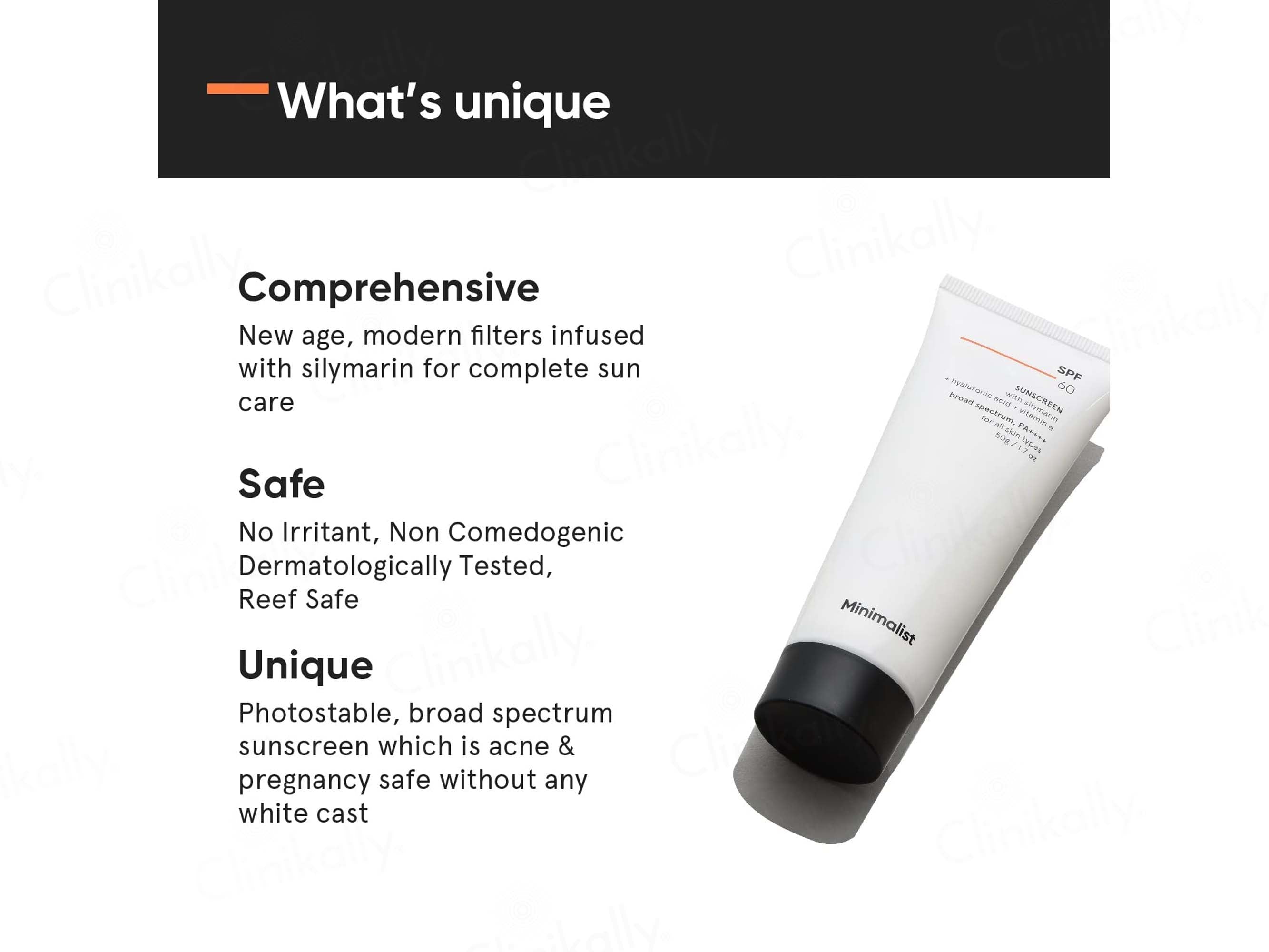 Minimalist Broad Spectrum Sunscreen SPF 60 PA ++++