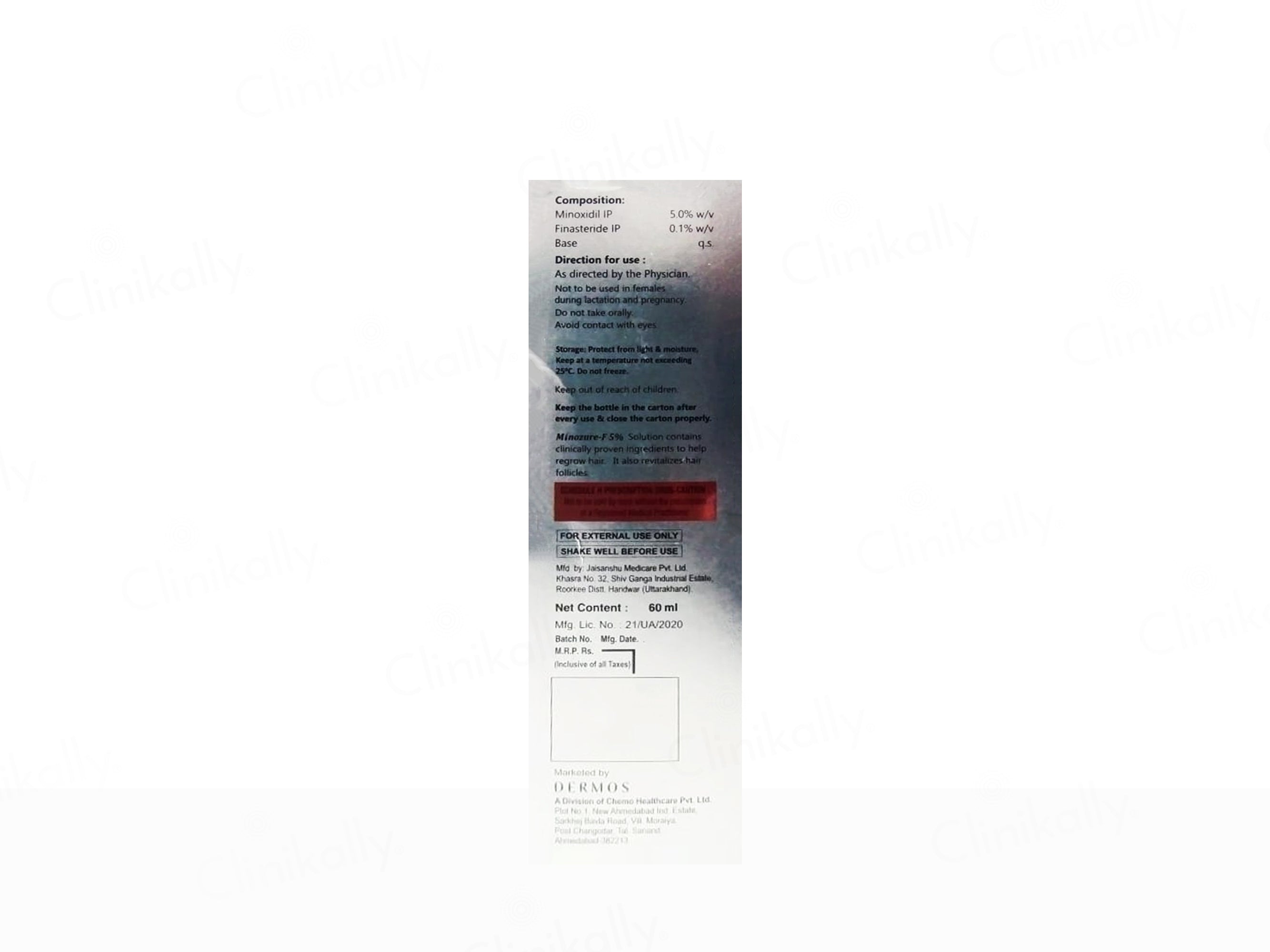 Minozure-F 5% Topical Solution