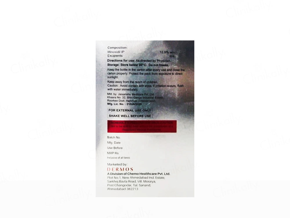 Minozure 12.5% Topical Solution