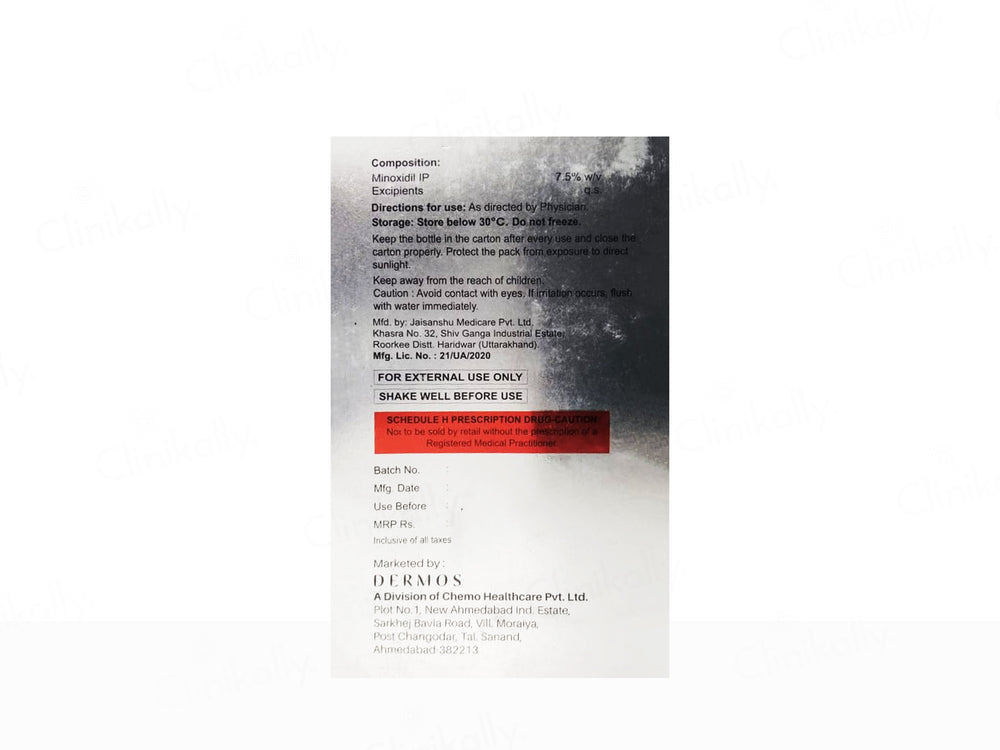 Minozure 7.5% Topical Solution
