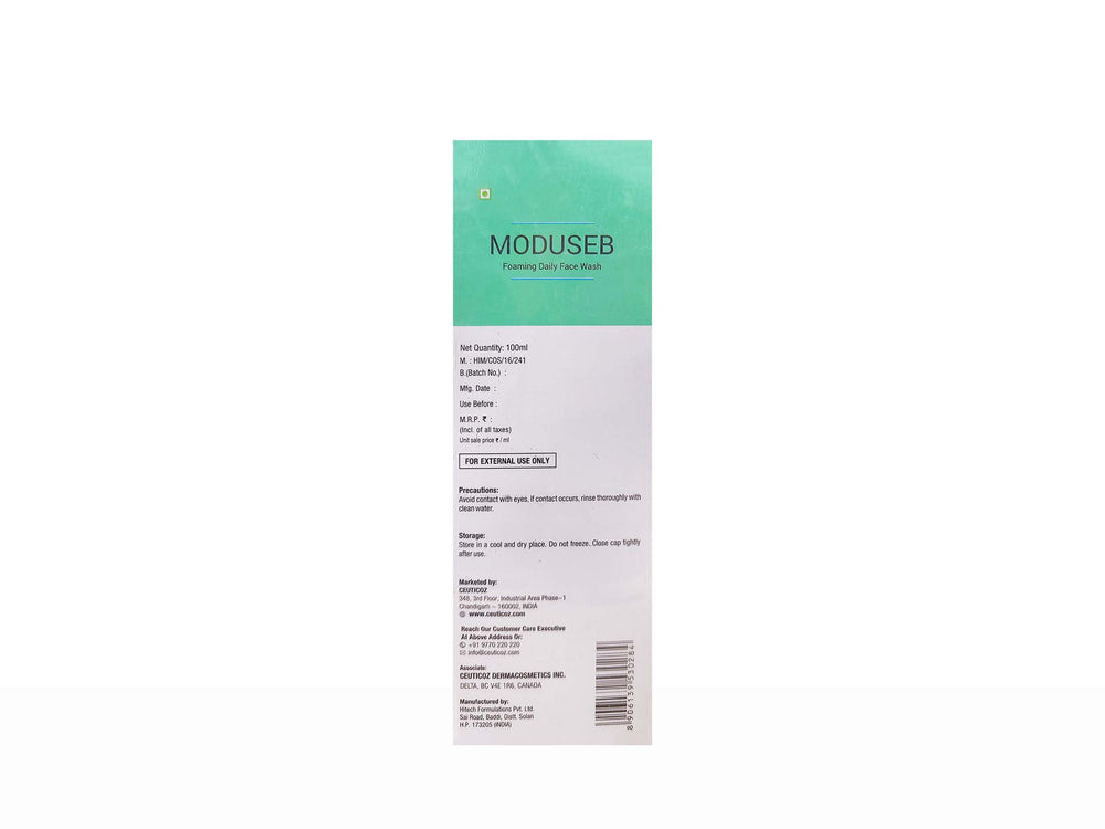 Moduseb Foaming Facewash