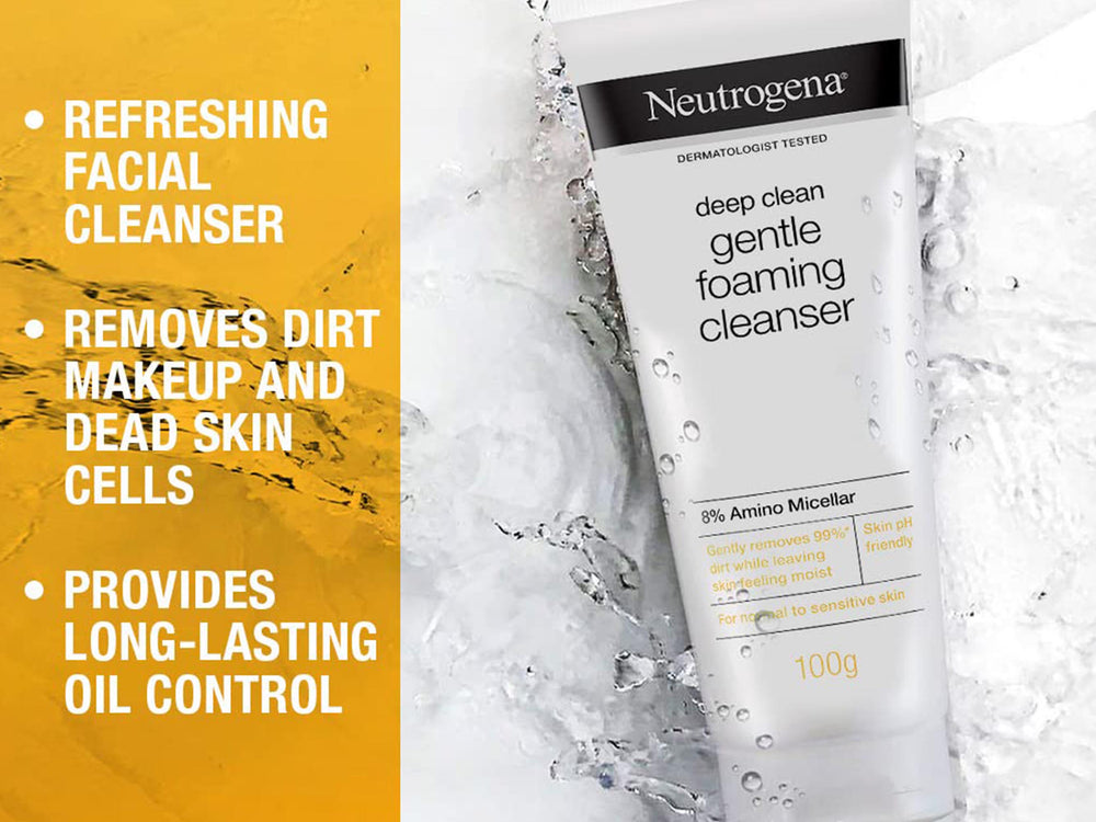 Neutrogena Deep Clean Gentle Foaming Cleanser