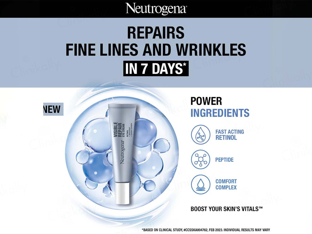 Neutrogena Visible Repair Eye Cream With Retinol