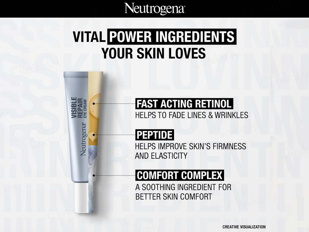 Neutrogena Visible Repair Eye Cream With Retinol