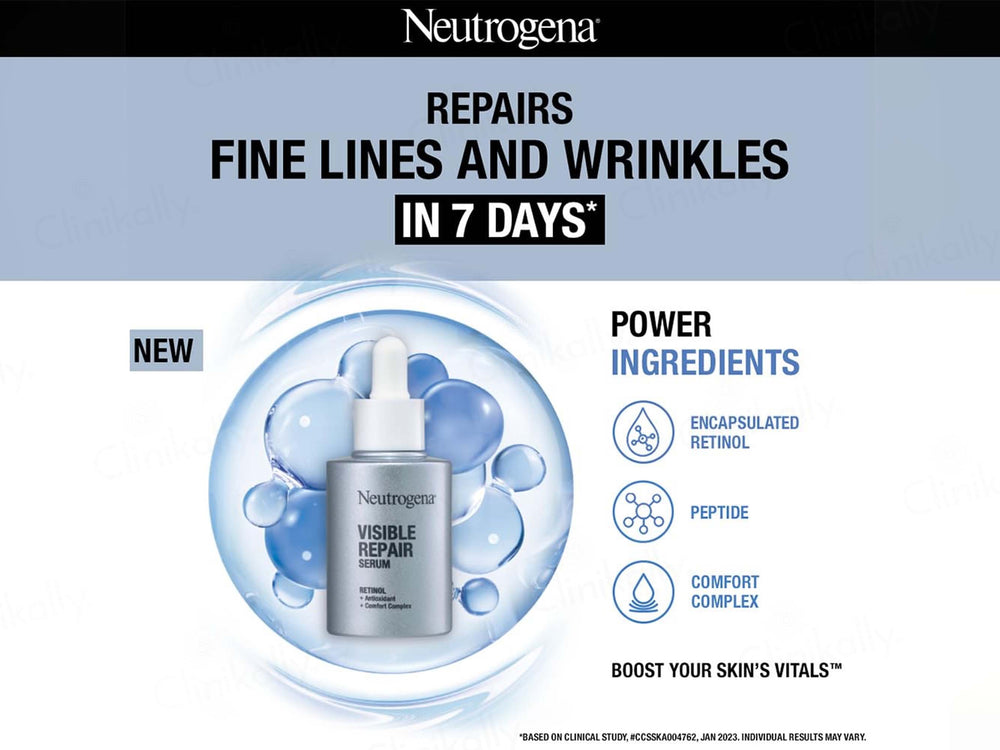 Neutrogena Visible Repair Serum With Retinol