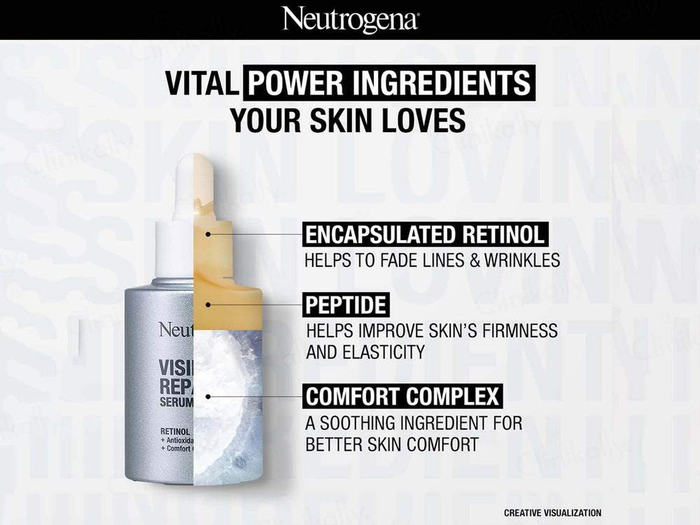 Neutrogena Visible Repair Serum With Retinol