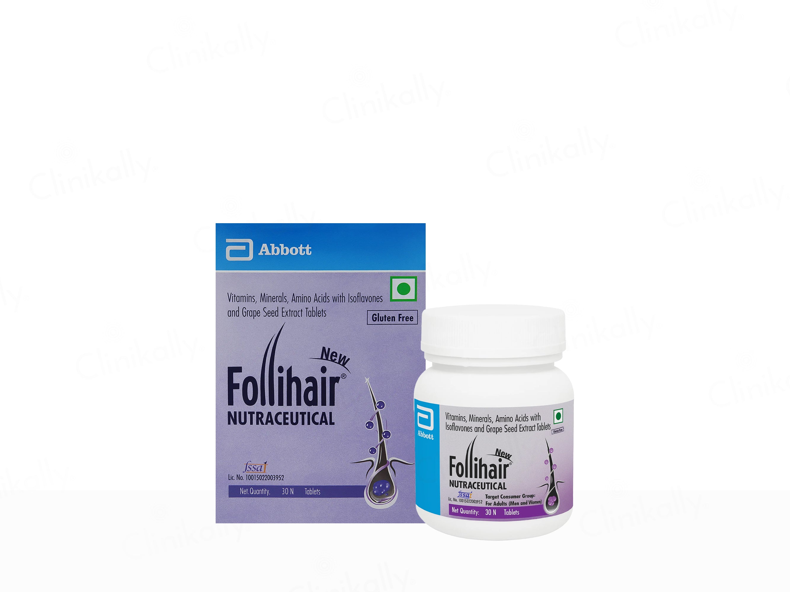 New Follihair Tablet (Bottle)