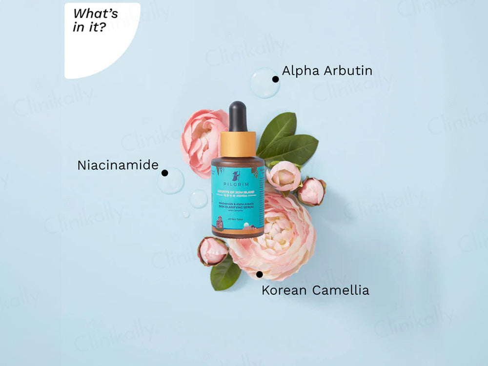 Pilgrim Niacinamide & Alpha Arbutin Skin Clarifying Serum