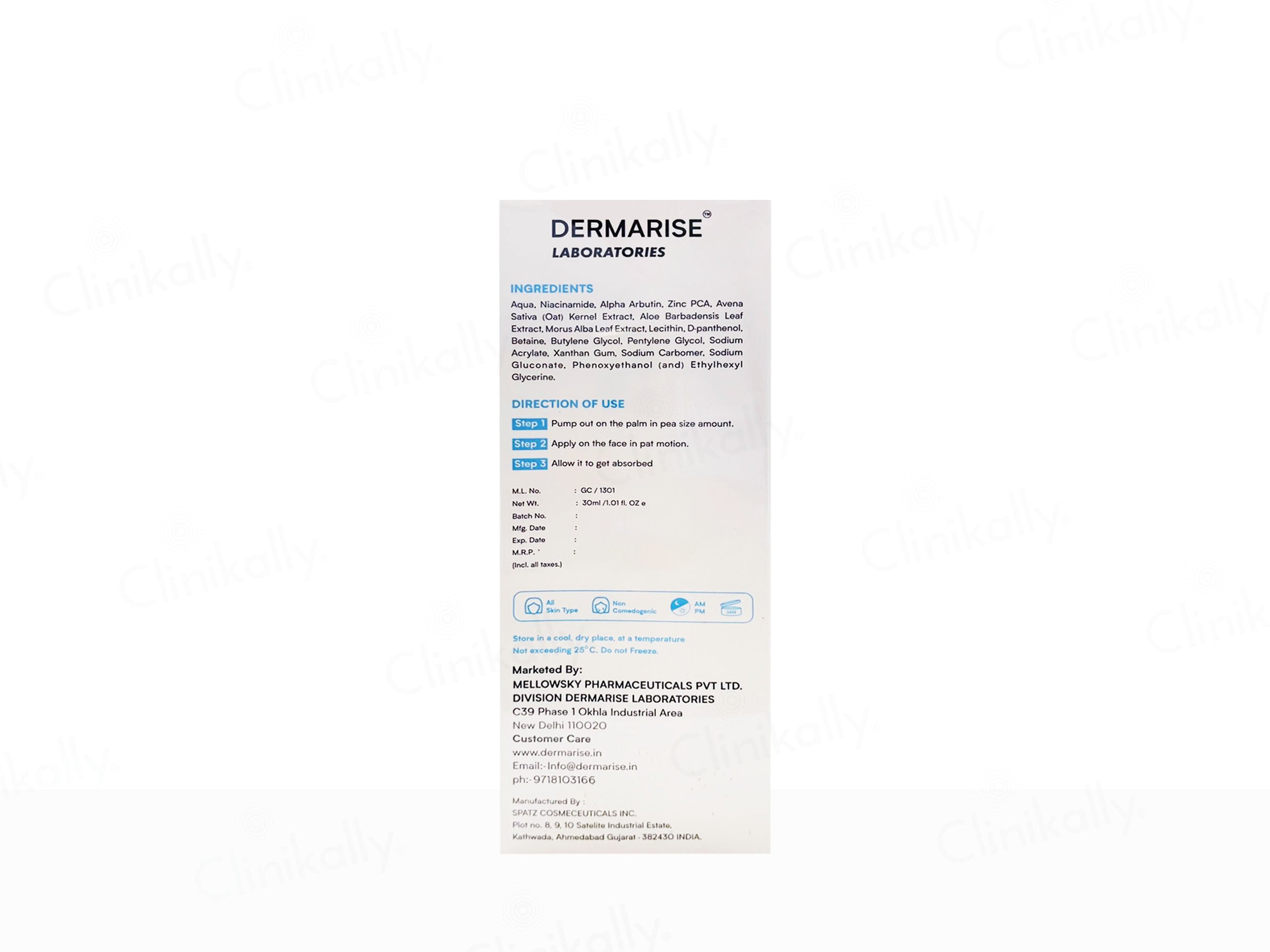 Niaderm Niacinamide Advance Serum