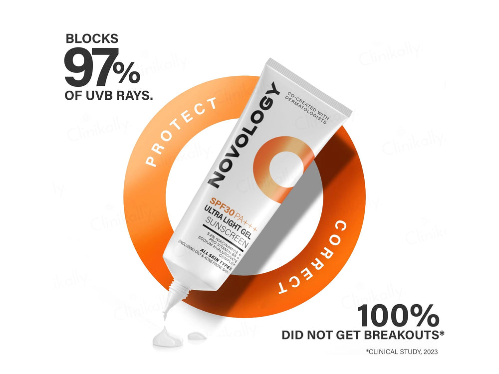 Novology Ultra Light Gel Sunscreen SPF 30 PA+++