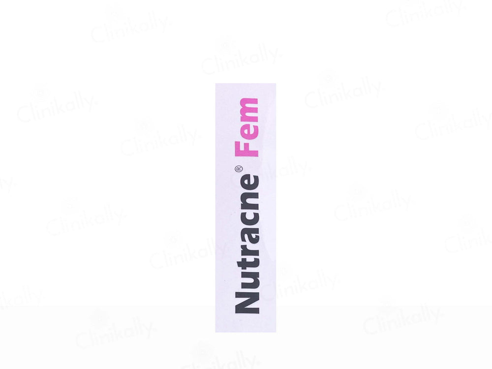 Nutracne Fem Nutritional Clear Skin Supplement For Women