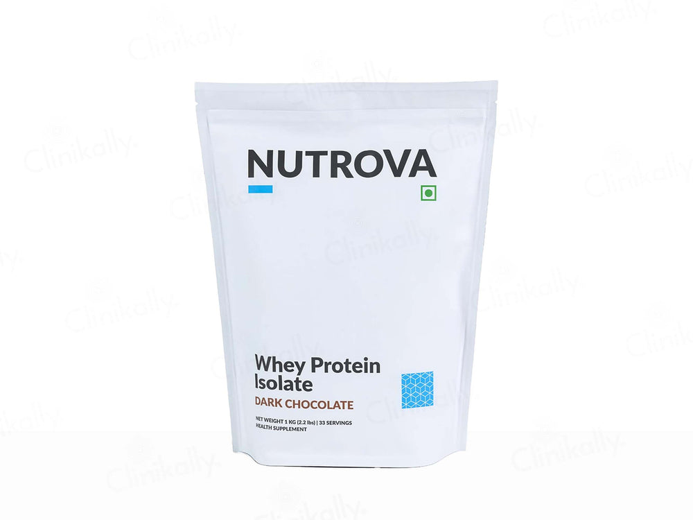 Nutrova Whey Protein Isolate - Dark Chocolate Flavour