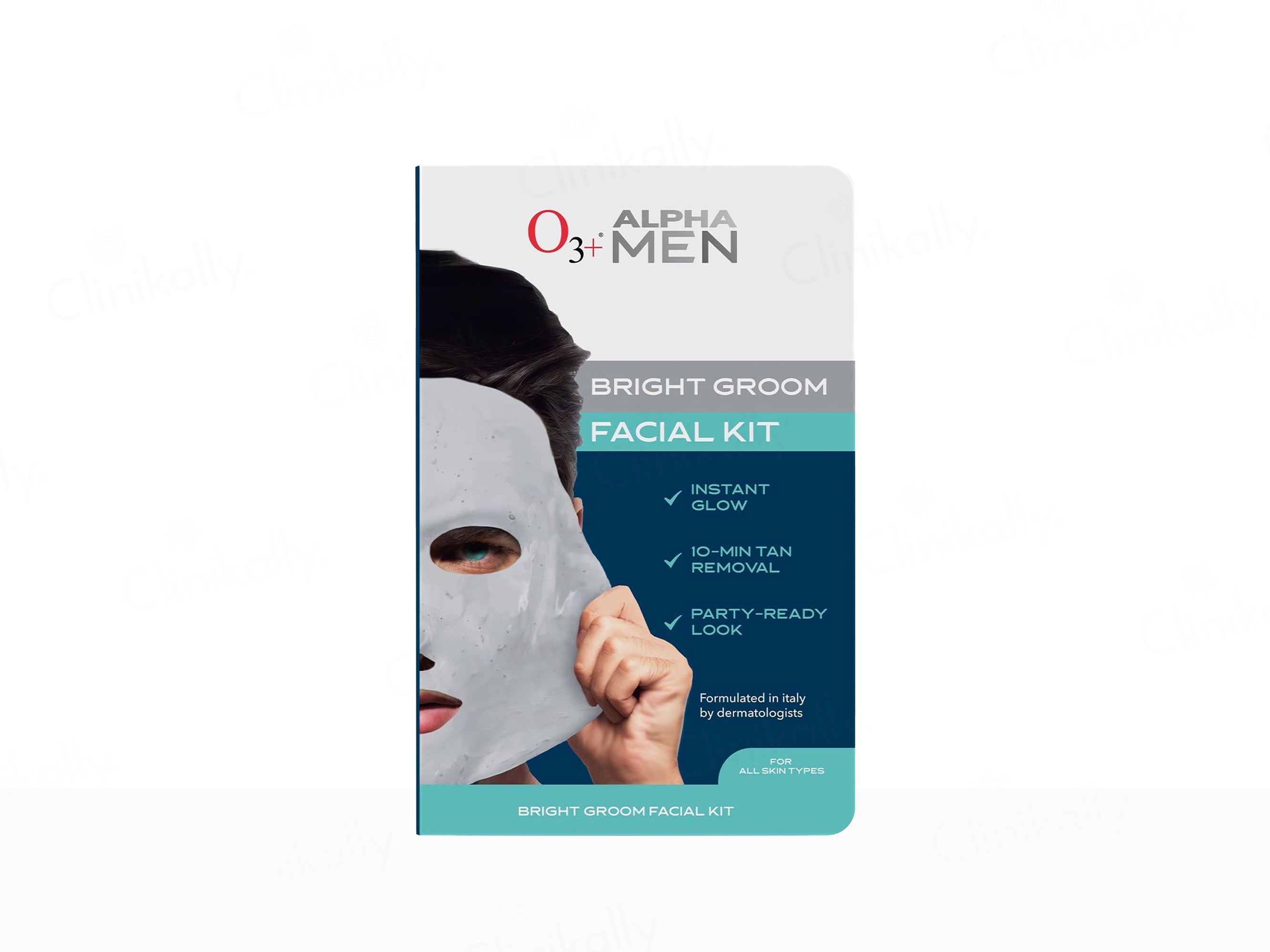 O3+ Alpha Men Bright Groom Facial Kit