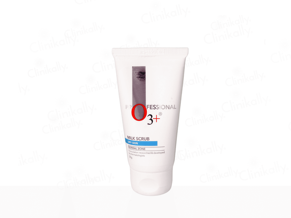 O3+ Milk Scrub for Dry Skin - Clinikally