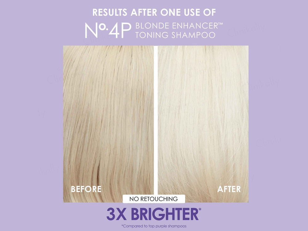 Olaplex No. 4P Blonde Enhancer Toning Shampoo