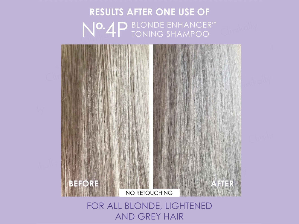 Olaplex No. 4P Blonde Enhancer Toning Shampoo