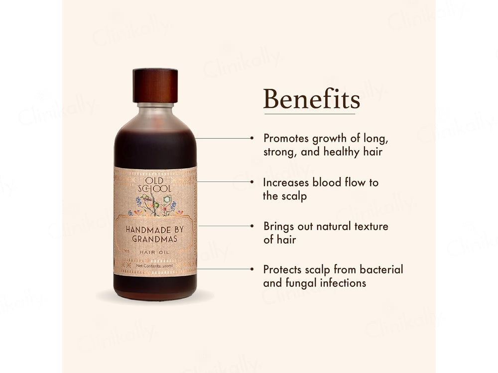 Old School Handmade By Grandmas Hair Oil